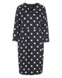 Checkpoint linen dress