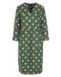 Checkpoint linen dress
