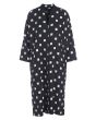 Checkpoint linen shirt dress
