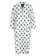 Checkpoint linen shirt dress