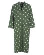 Checkpoint linen shirt dress