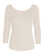 COLUMN JERSEY T-SHIRT