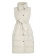Feather down waistcoat