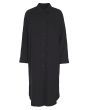 Lazy linen shirt dress