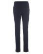 Magic stretch trousers with slits b length