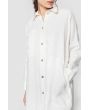 Lazy linen shirt dress