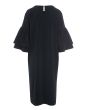 Sakura stretch flounce dress