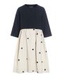 Fukkura poplin coat dress