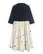 Fukkura poplin coat dress