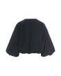 Fukkura poplin short jacket