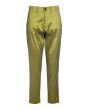 Changeant stretch narrow pants