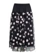 Blossom mesh skirt