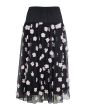 Blossom mesh skirt