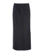 Pinstripe jersey skirt