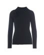Bloom rib-knit blouse