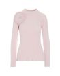 Bloom rib-knit blouse
