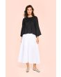 Airy linen short jacket