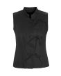 Airy linen sleeveless blouse