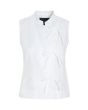Airy linen sleeveless blouse