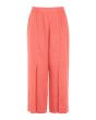 Airy linen wide trousers