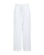 Airy linen straight trousers