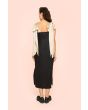 Airy linen narrow dress