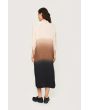 Summer dip dye shirt dress