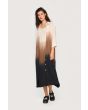 Summer dip dye shirt dress