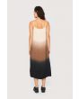 Summer dip dye strap dress