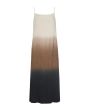 Summer dip dye strap dress