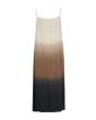 Summer dip dye strap dress