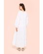 Vellum voile long dress