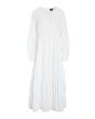 Vellum voile long dress
