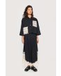 Paper poplin trousers