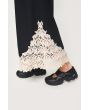 Paper poplin trousers