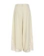 Paper poplin trousers