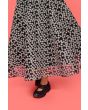 Flower mesh skirt