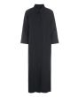 Lazy linen shirt dress