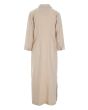 Lazy linen shirt dress