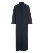 Lazy linen shirt dress