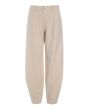 Lazy linen moderate trousers