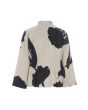 Shadow blossom short jacket