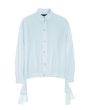 Core cotton shirt with drawstring