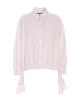 Core cotton shirt with drawstring