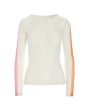 Contrast fukashi mesh t-shirt