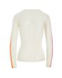 Contrast fukashi mesh t-shirt
