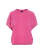 Cloud cashmere short-sleeved blouse
