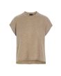 Cloud cashmere sleeveless blouse