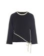 Saku blouse with bow