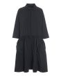 Fukkura poplin oversized dress